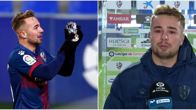 Ontiveros dedica su gol a su abuela enferma de Covid
