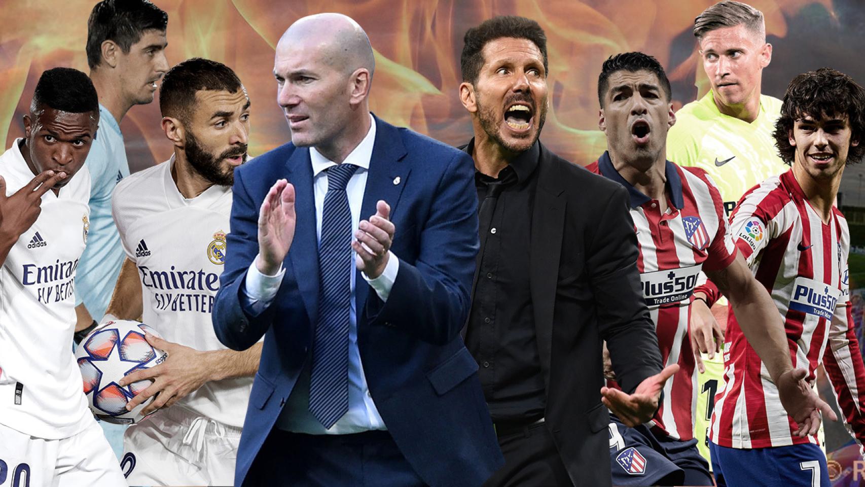 Los duelos que definirán el derbi madrileño