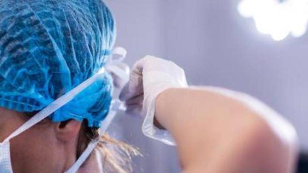 Imagen de archivo de una enfermera.