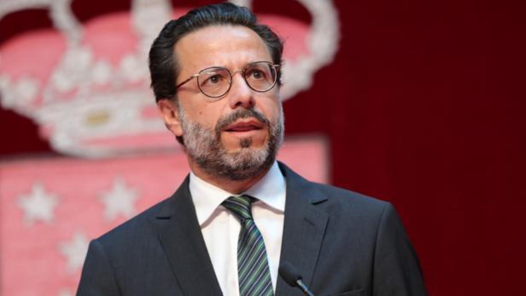 El consejero madrileño de Hacienda y Función Pública, Javier Fernández-Lasquetty. Efe