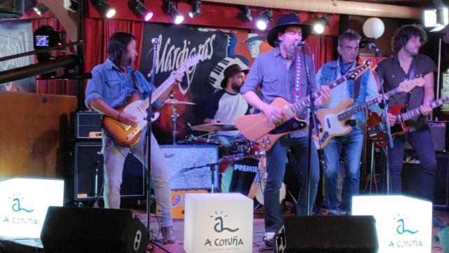 Imagen de un concierto de Greasy Belly