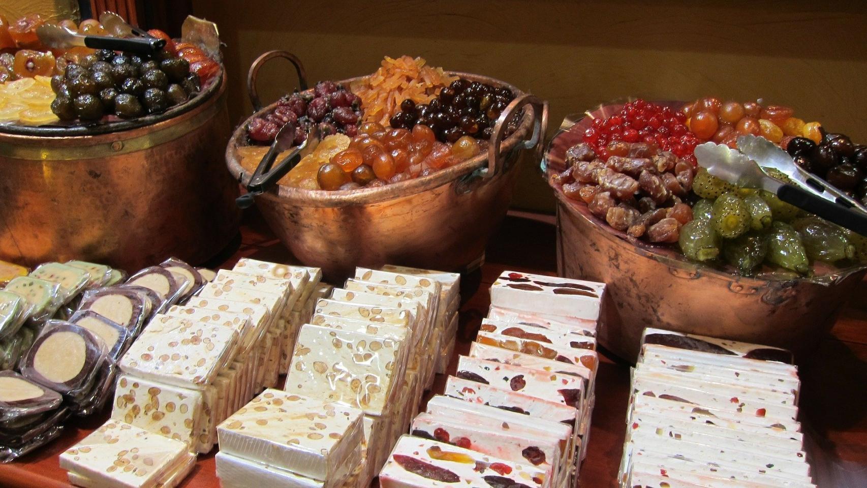 El turrón es un dulce imprescindible en Navidad.