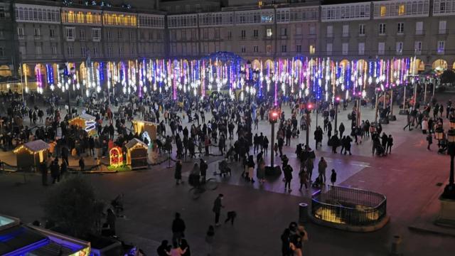 María Pita este sábado por la tarde.