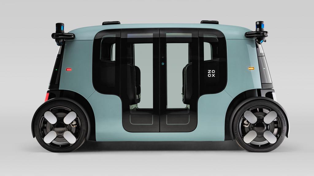 Así es el 'robotaxi' desarrollado por Zoox, filial de Amazon.
