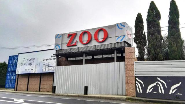 Fachada de la discoteca Zoo.