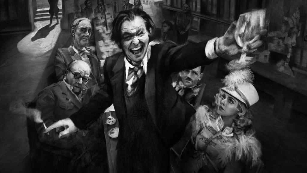 Gary Oldman es 'Mank'.