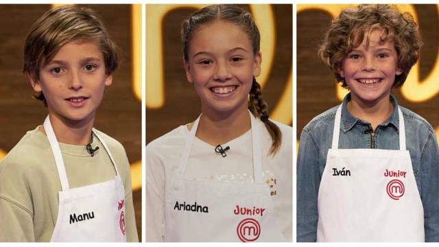 Manu, Ariadna e Iván en montaje de JALEOS.