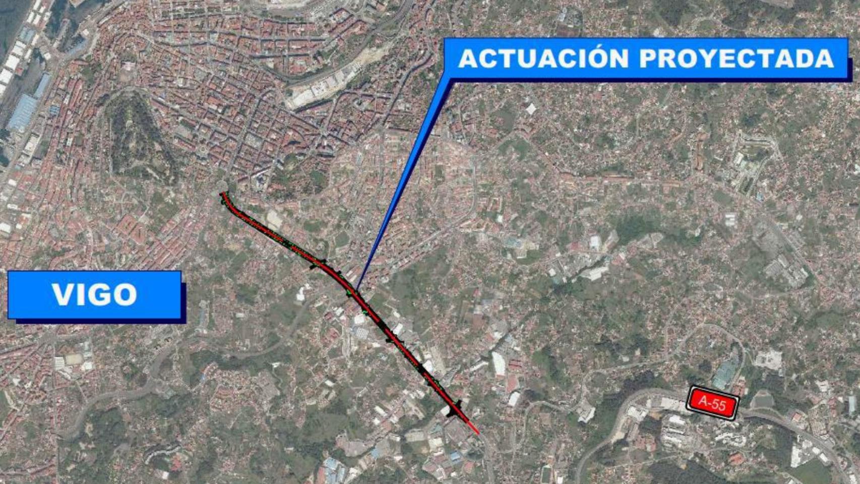 Aprobada la reforma de la Avenida de Madrid en Vigo
