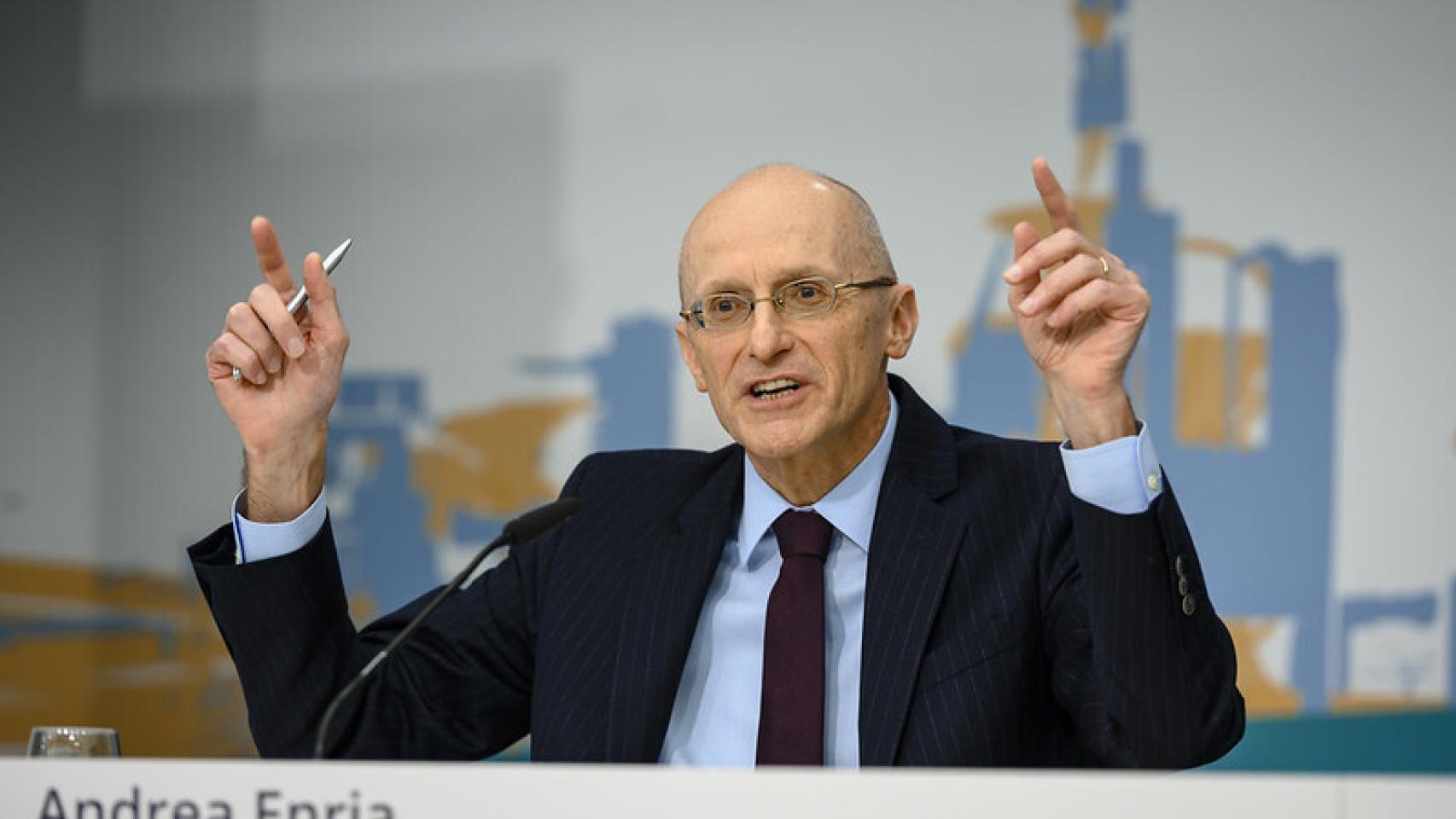 Andrea Enria, presidente del Consejo de Supervisión del Banco Central Europeo (BCE).