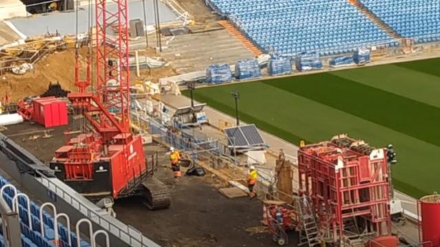 Obras Santiago Bernabéu