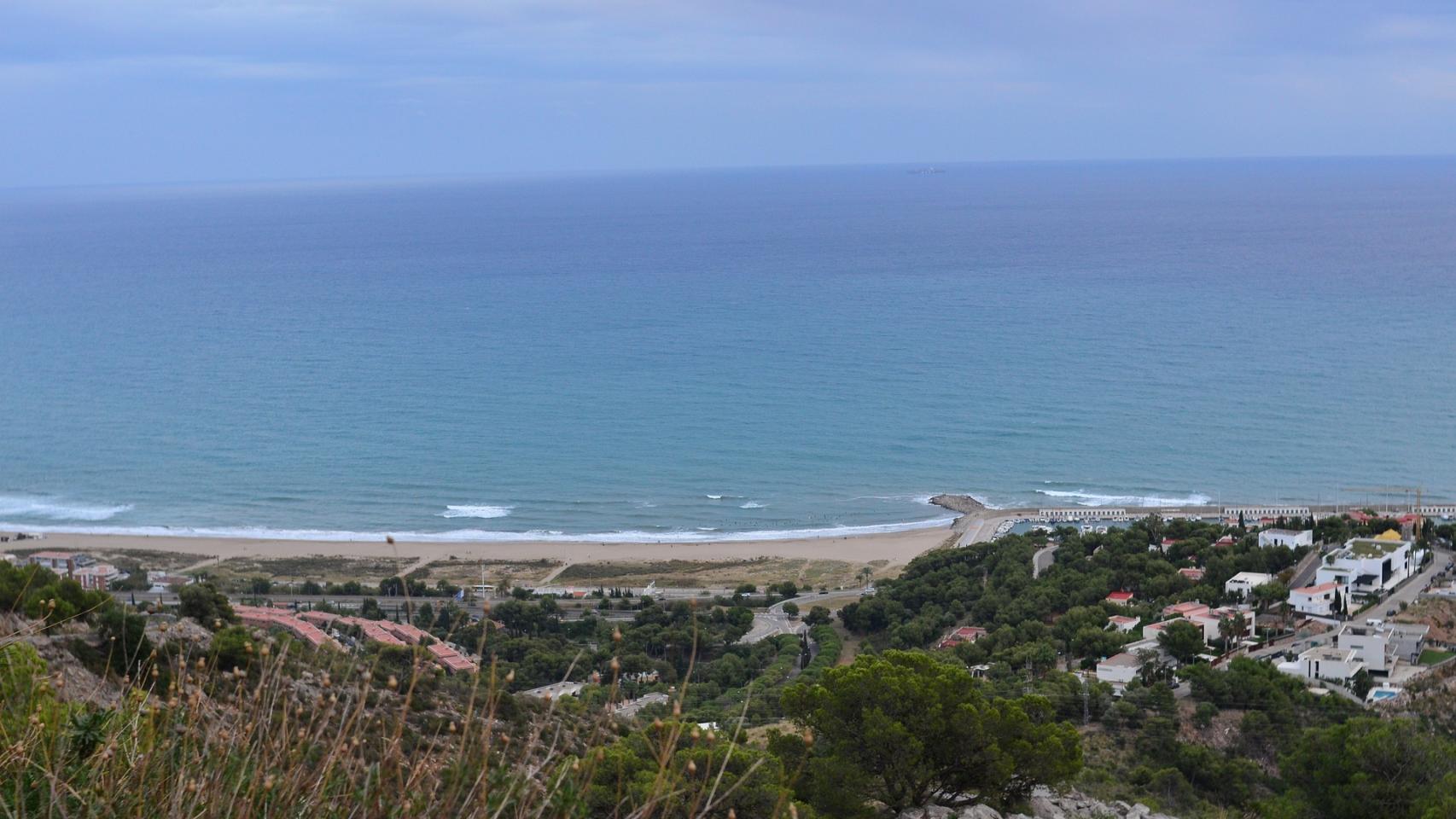 Playa de Castelldefels.