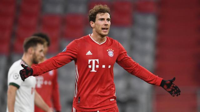 Leon Goretzka, en un partido del Bayern Múnich