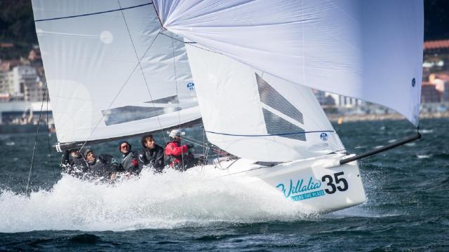 ‘Noticia’, ‘Abril Verde’ y ‘Mercedes Benz’, podio en Vigo en las J70 Winter Series