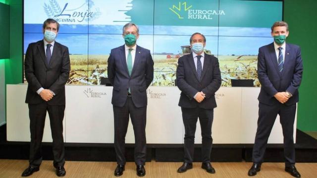 Manuel Madruga, Javier López, Ángel Nicolás y Víctor Manuel Martín