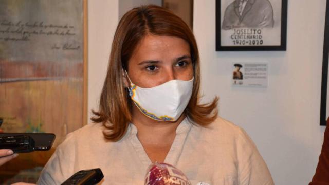 Tita García, alcaldesa de Talavera, en una imagen de archivo
