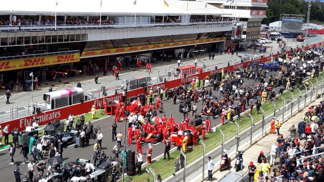 La parrilla de Fórmula 1 de 2019, en el Circuito de Cataluña