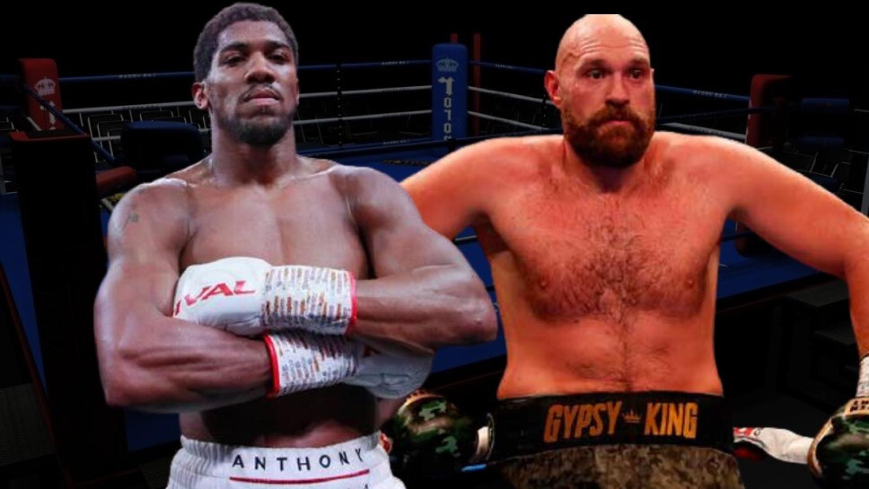 Anthony Joshua y Tyson Fury