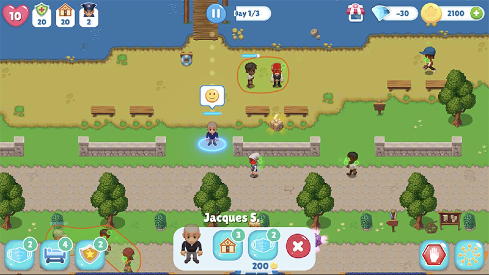 Viral Days, el videojuego para móvil para crear conciencia de la infección de la Covid