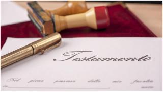 Testamento, herencia.