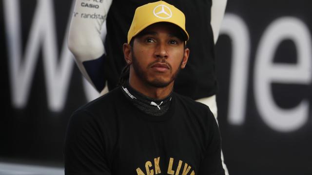 Lewis Hamilton, durante un Gran Premio de Fórmula 1 de la temporada 2020