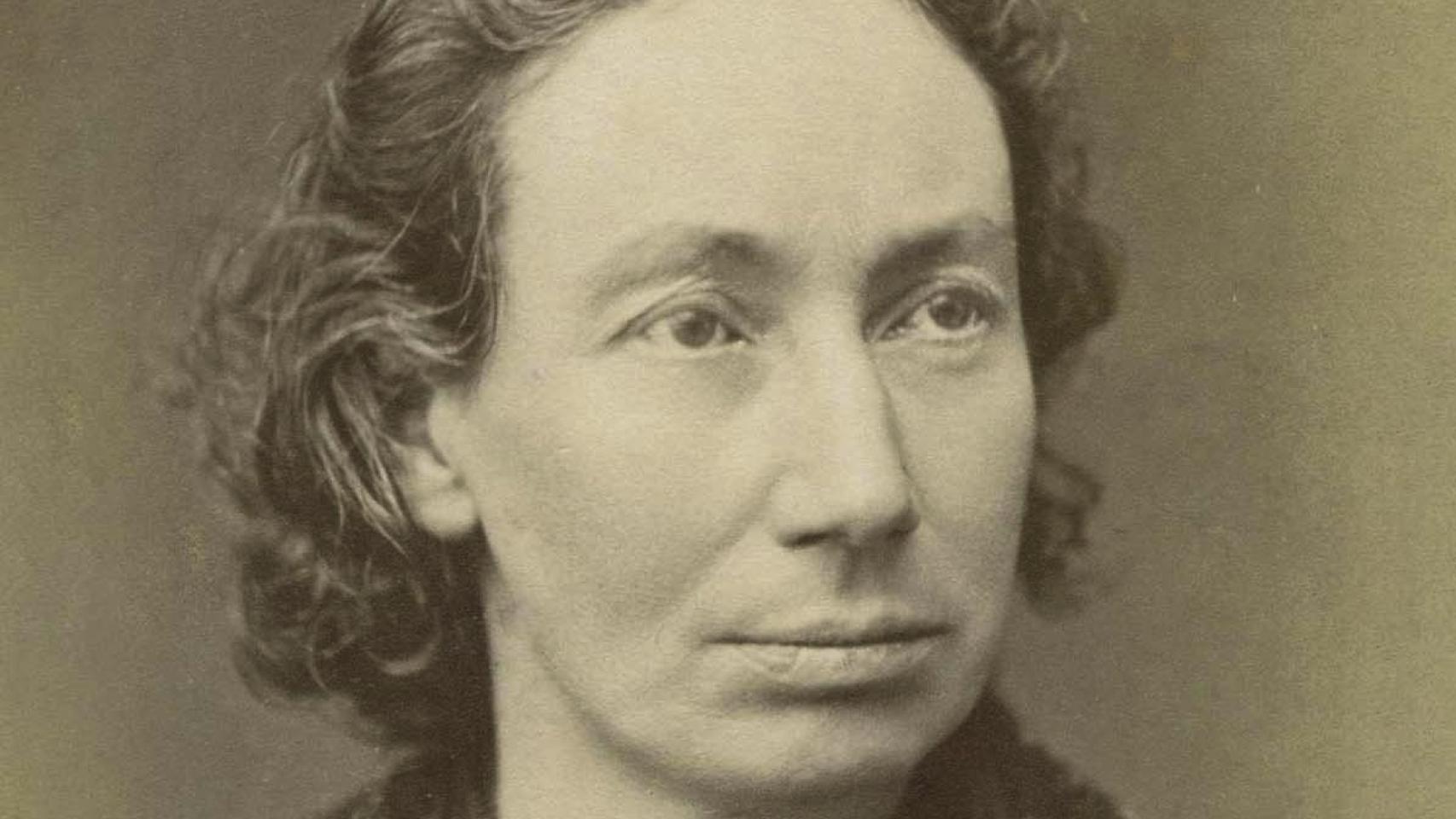 Retrato de Louise Michel.