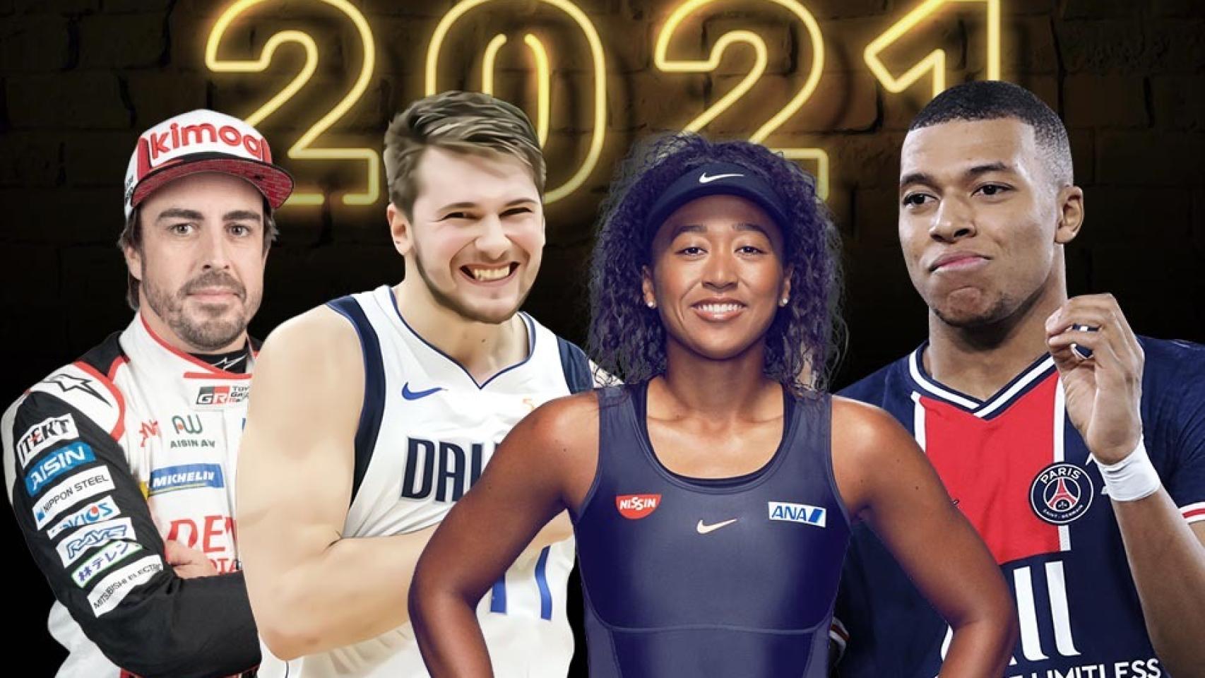 21 deportistas que serán protagonistas en 2021