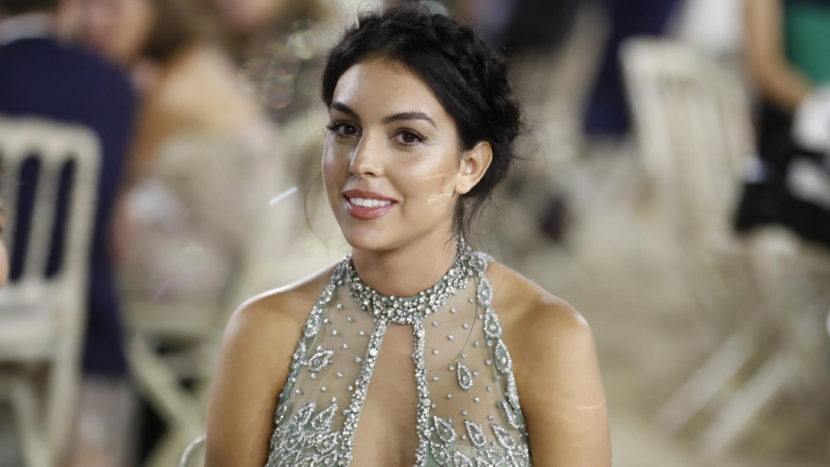 Georgina Rodríguez, durante un evento en Madrid.