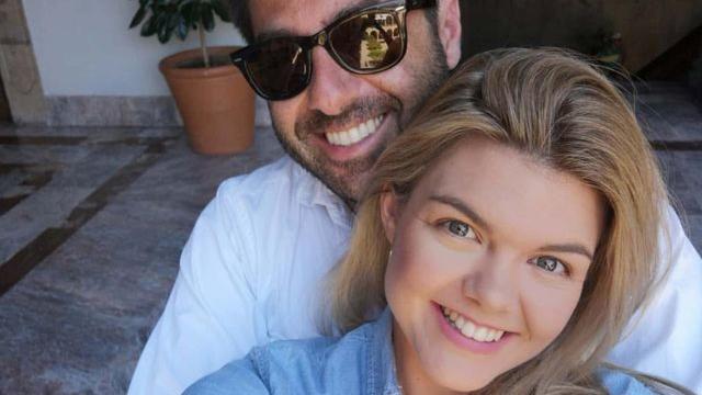 Alejandra Ruiz de Rato y  Ernesto de Novales, en una imagen compartida en redes sociales.