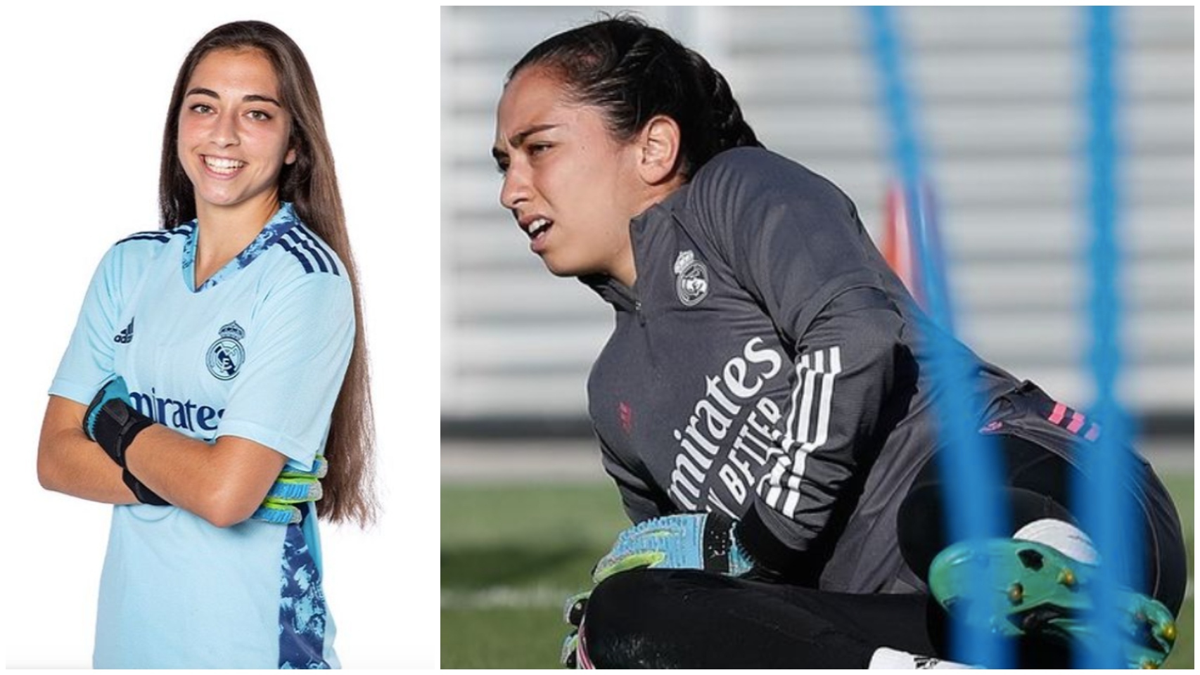 Sara Ezquerro, en el Real Madrid