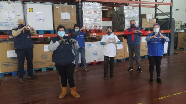 Los voluntarios de la Gran Recogida Virtual agradecen las donaciones