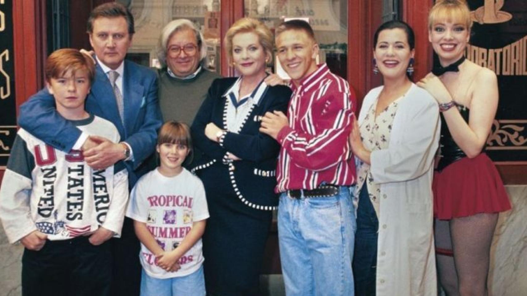 El equipo de actores de 'Farmacia de Guardia'.