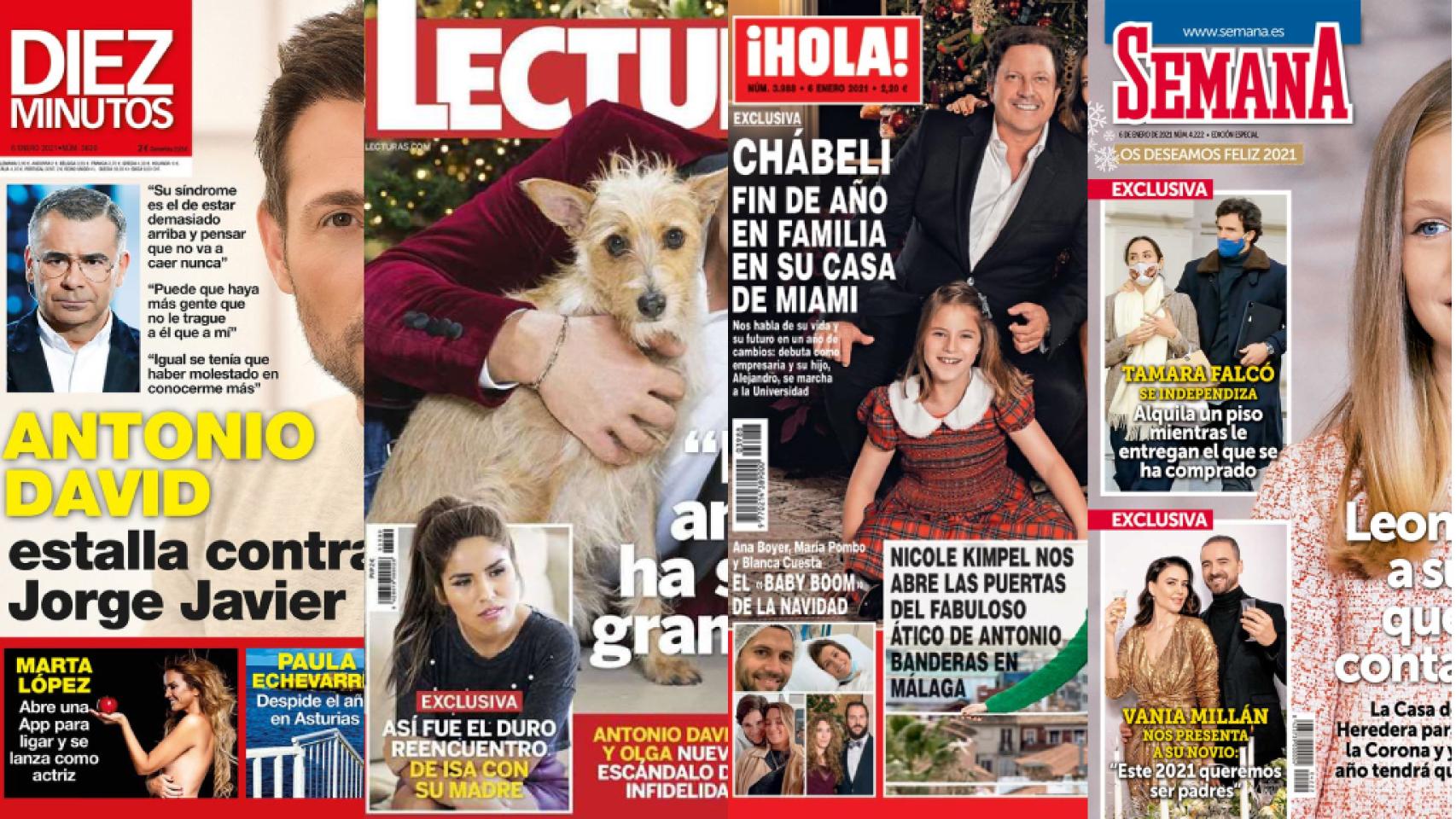 Revistas del miércoles.