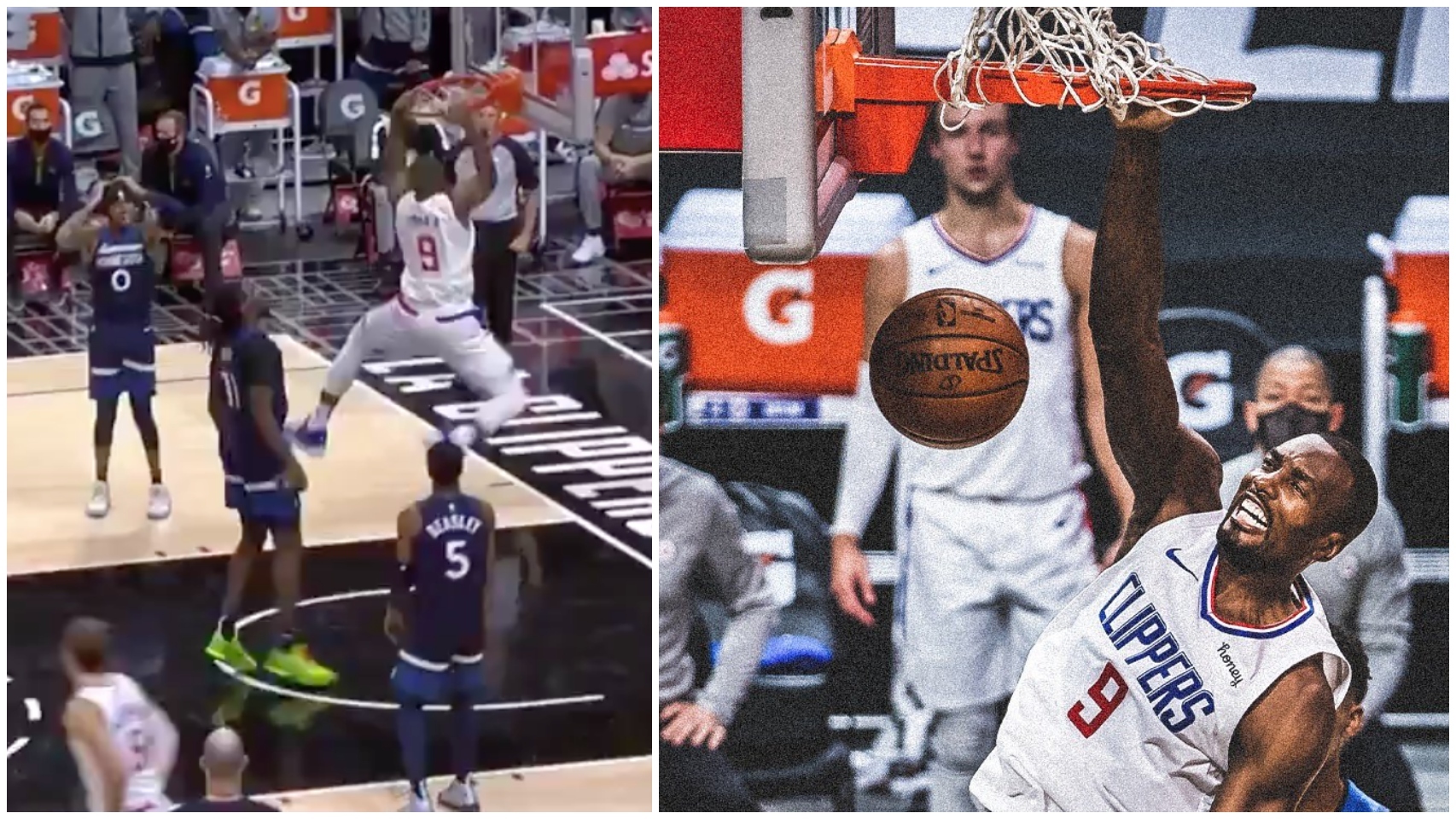 Ibaka, contra los Timberwolves