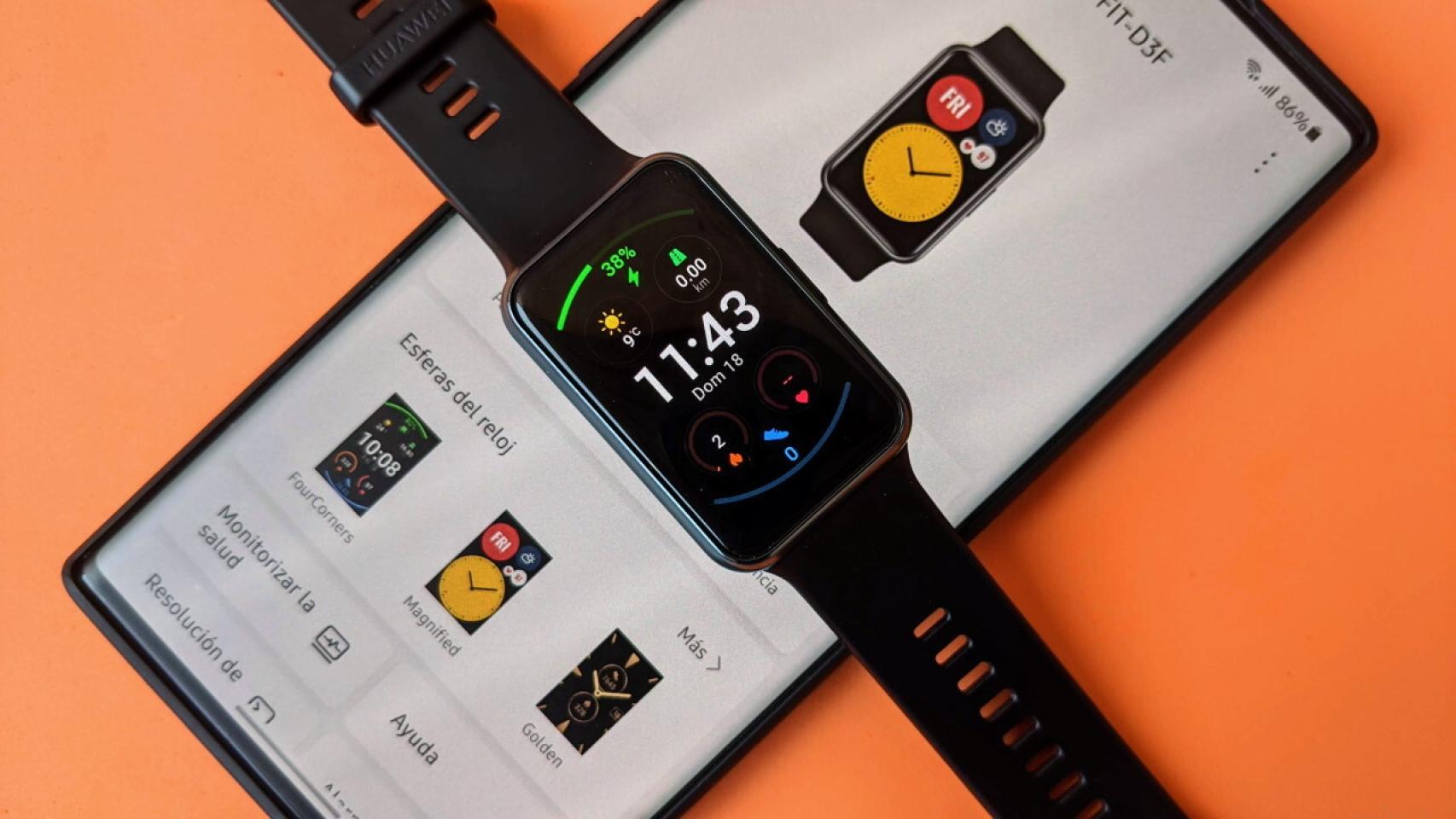 El último chollo de 2020 a tiempo para Reyes: Huawei Watch Fit por 79 euros