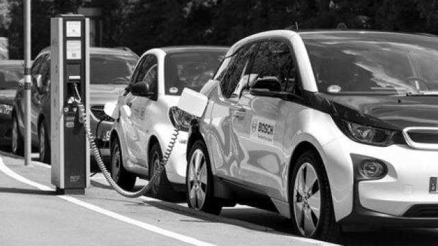 Coches eléctricos, en una imagen de archivo.