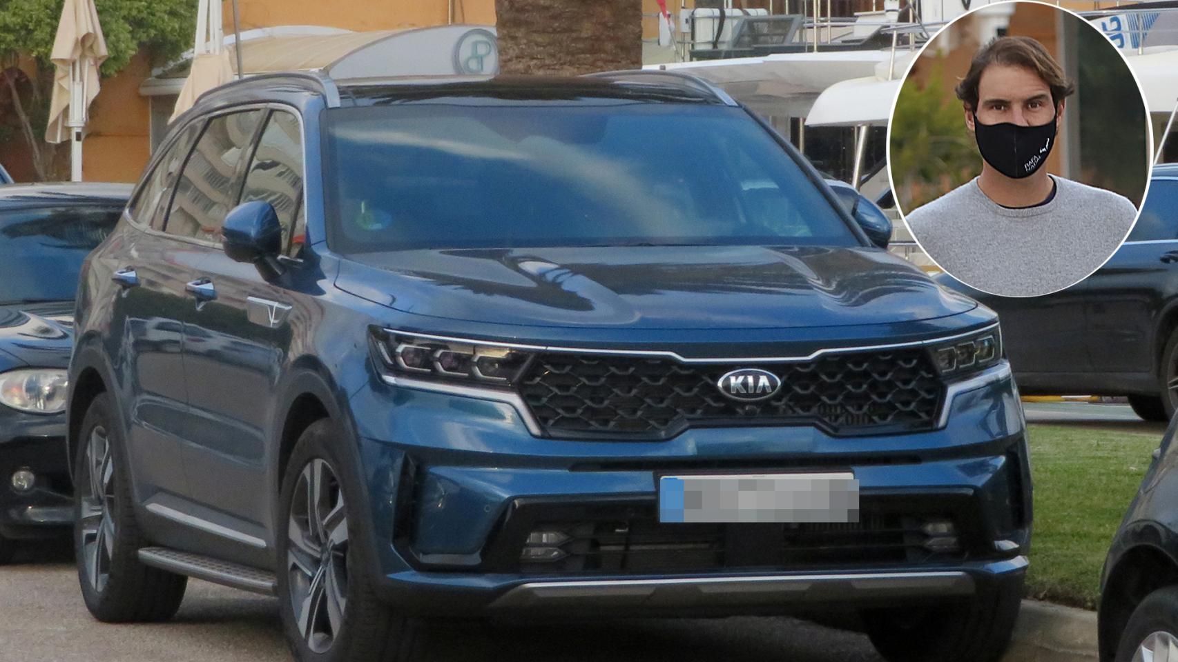 Así es el nuevo Kia Sorento que Rafa Nadal acaba de estrenar.