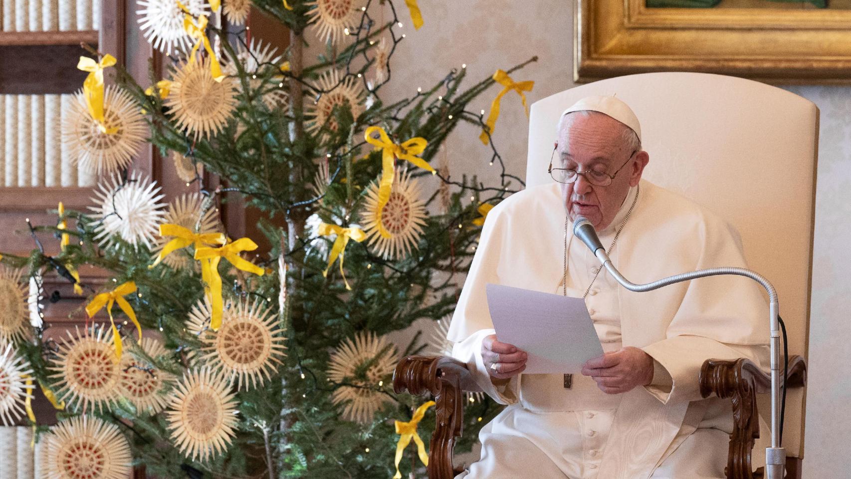 El Papa Francisco, en su mensaje.