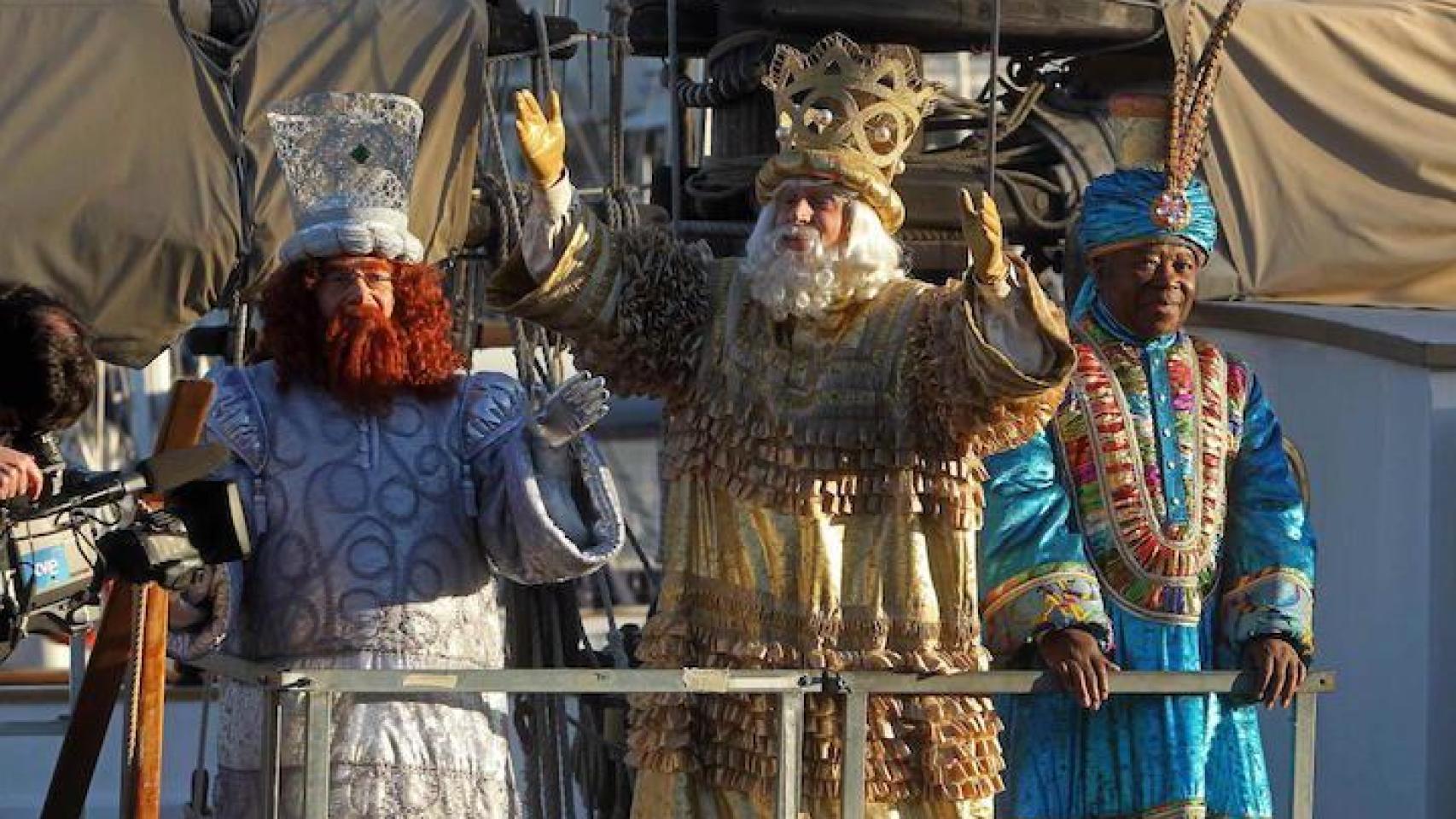 Imagen de archivo de la cabalgata de Reyes de Barcelona.