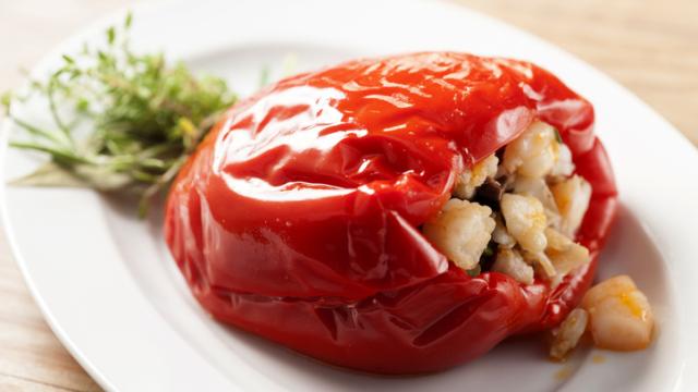 La mejor receta de pimientos del piquillo rellenos de gambas
