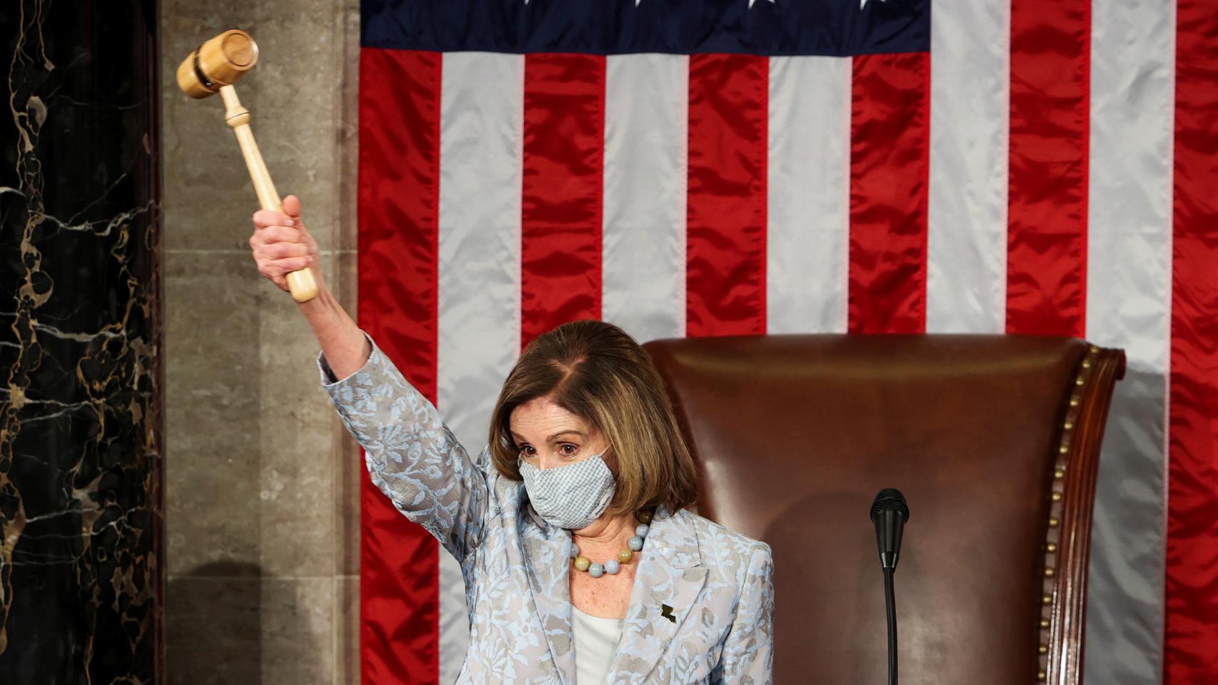 Nancy Pelosi ha sido reelegida presidenta de la Cámara de Representantes.