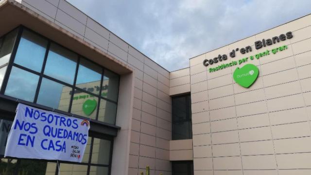 Imagen de la residencia donde se ha producido el brote.