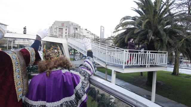 Cabalgata de Reyes en A Coruña en 2021