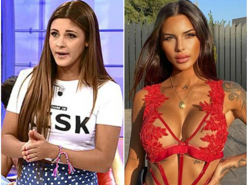 El antes y el después de la mediática prima de Iker Casillas es radical.