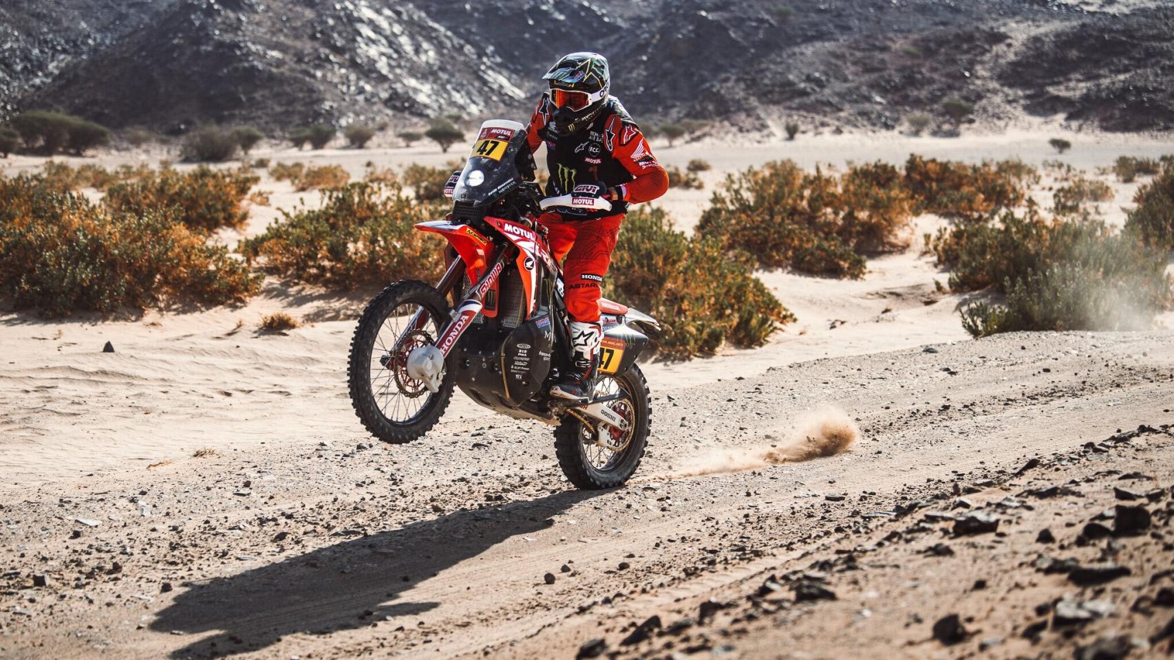 Kevin Benavides en el Rally Dakar 2021
