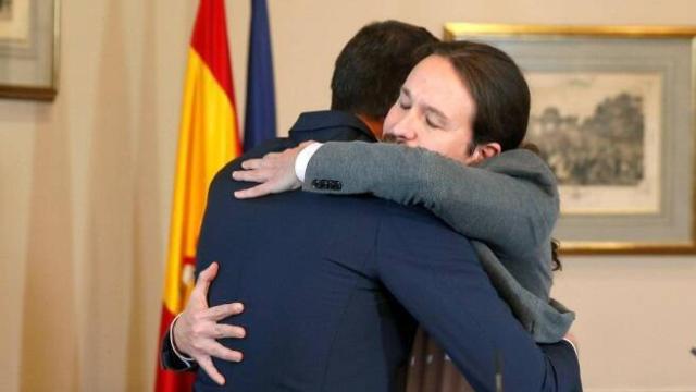 Pedro Sánchez y Pablo Iglesias en una imagen de archivo