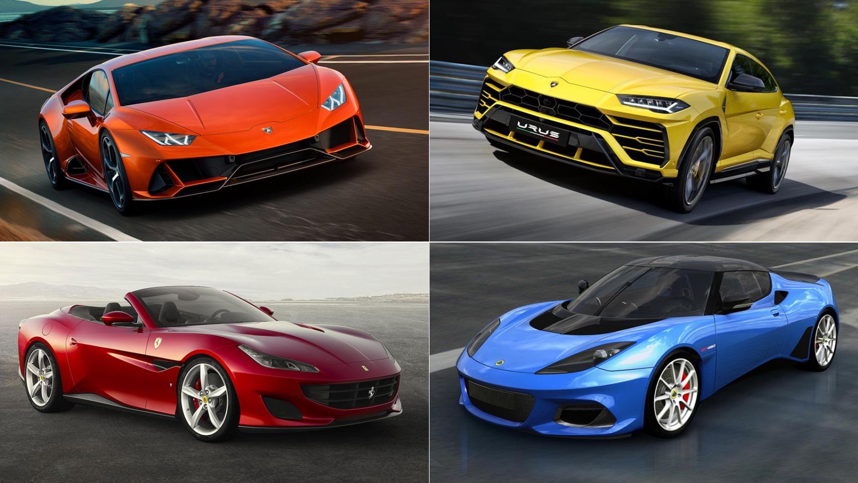 Imágenes de algunos de los coches menos vendidos.