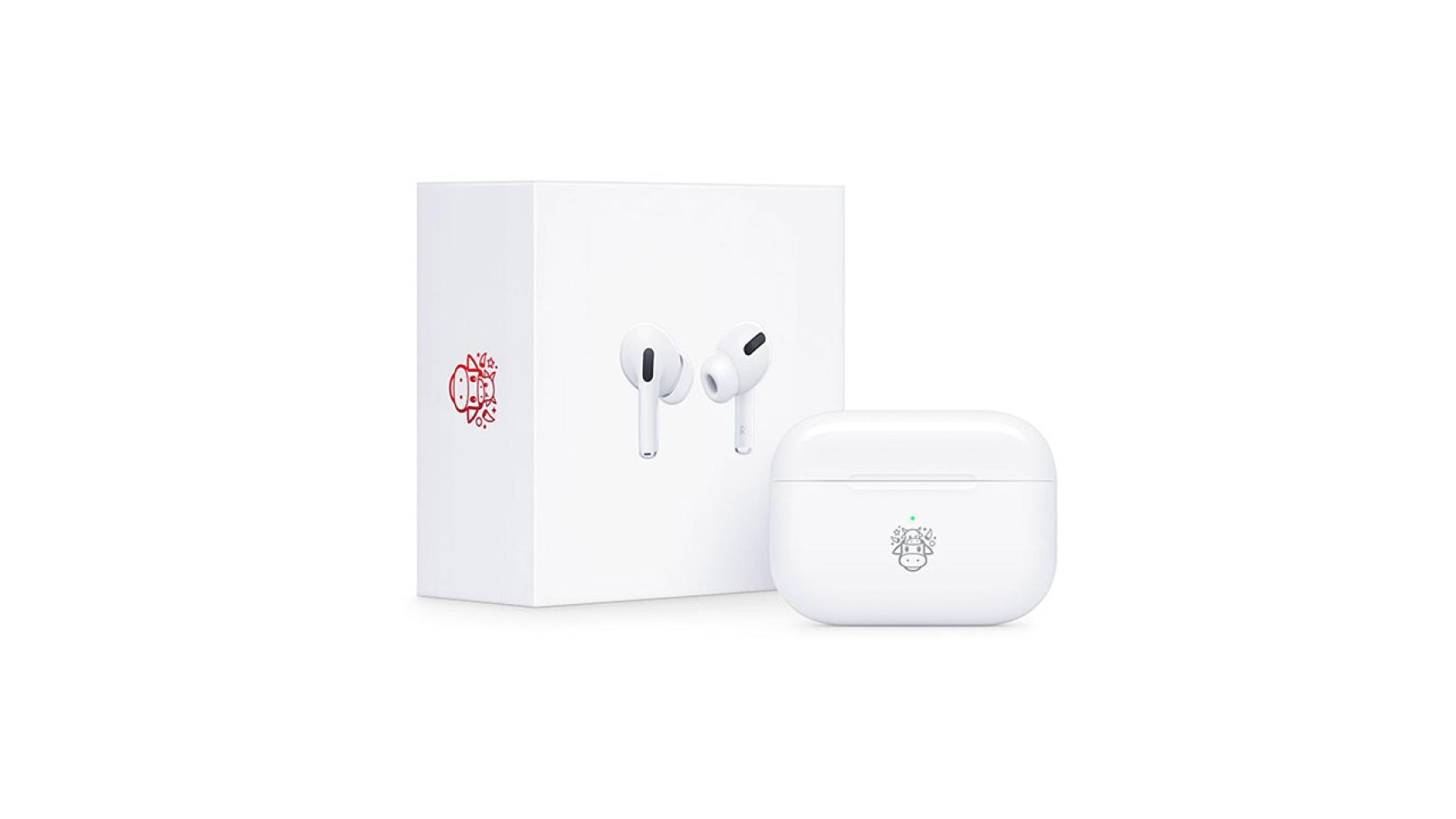 Edición especial de los AirPods Pro del Año Nuevo chino.