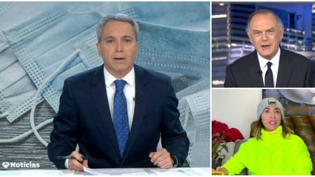 Vicente Vallés, Pedro Piqueras o María Patiño son algunos de los más afectados.