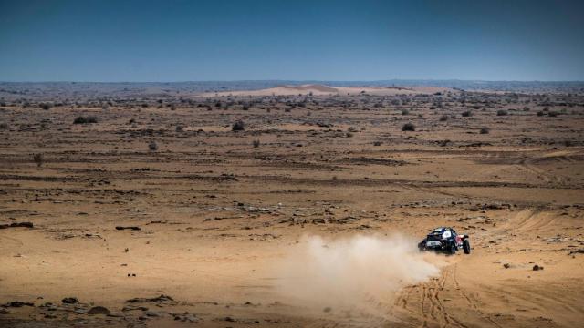 Carlos Sainz en el Dakar