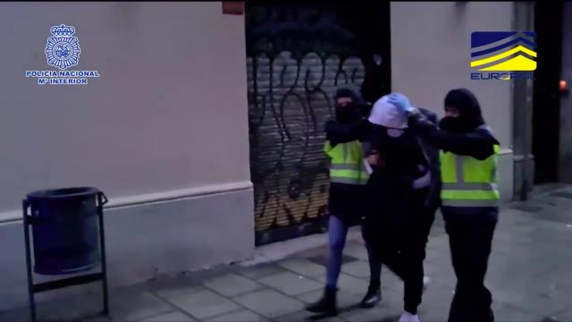 Uno de los terroristas detenidos por la Comisaría General de Información.